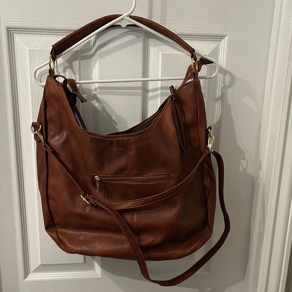 Elegant Brown Grace’s Real Leather Bag